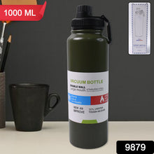 Stainless Steel Double Wall Vacuum-Insulated Drink Water Bottle (1000 ML / Mix Color)